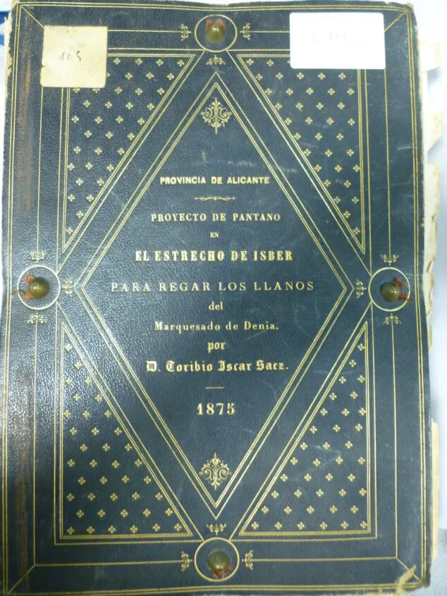 Imagen: Portada de la Memoria de Toribio Iscar Sáez
