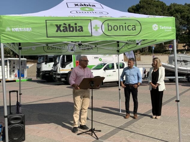 Imagen: Presentación de la flota de vehículos y nuevos servicios de limpieza de Tetma