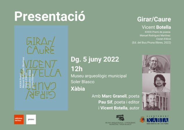 Imagen: Presentación del libro Girar - Caure