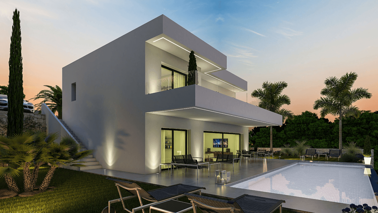 Proyecto de vivienda unifamiliar en Dénia