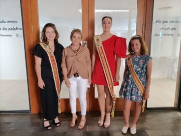 Representantes de Fogueres 2019 en la donación de sangre
