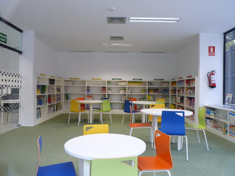 Sala infantil de la Biblioteca de Duanes. Foto AMX