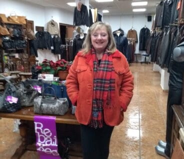 Brigitte en la tienda