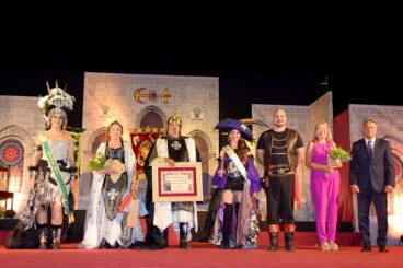 Capitanes Ballesters, Abanderadas, presidente Junta de Festes y autoridades municipales