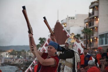 Desembarco del bando moro de la fiestas de Moros i Cristians Xàbia (38)