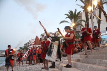 Desembarco del bando moro de la fiestas de Moros i Cristians Xàbia (40)