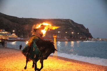 Desembarco del bando moro de la fiestas de Moros i Cristians Xàbia (52)