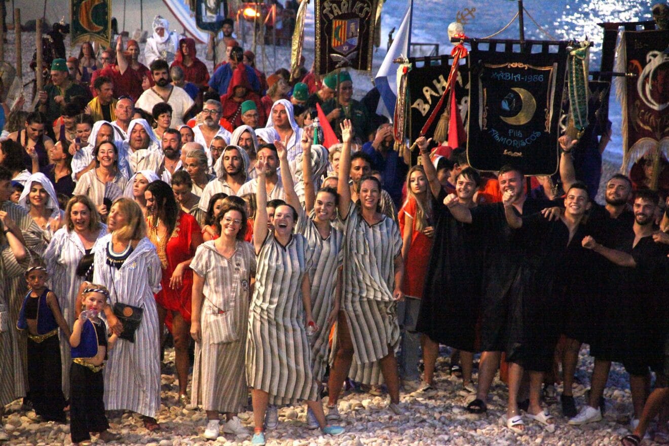 Desembarco del bando moro de la fiestas de Moros i Cristians Xàbia (58)