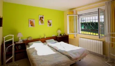 Dormitorio doble con camas individuales