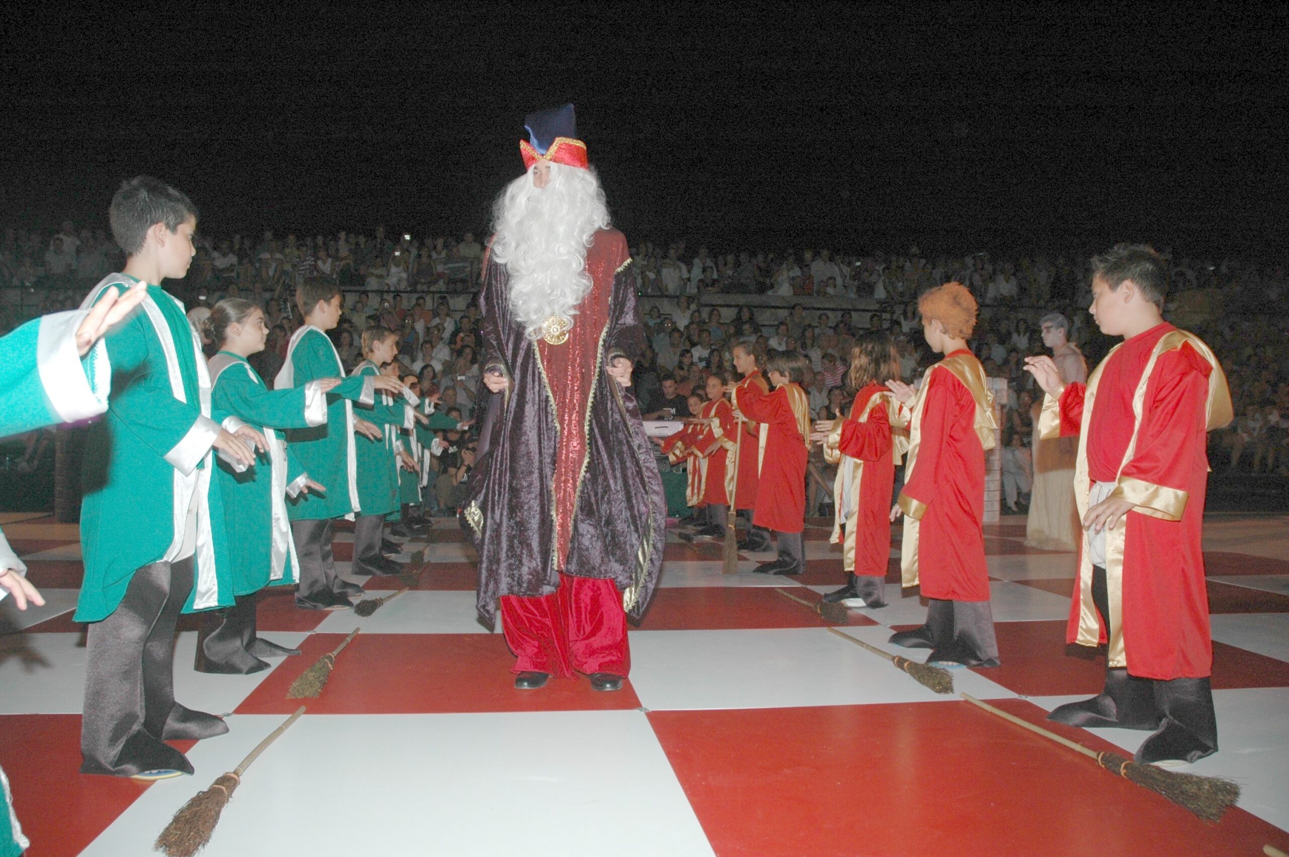 Escena de la representación de 2006. Foto de Tomás Vallés