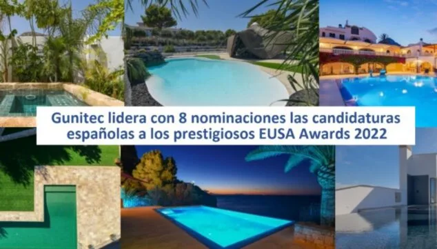 Imagen: Gunitec compite con un total de 6 proyectos en 4 de las 7 categorías del certamen  a los prestigiosos EUSA Awards 2022
