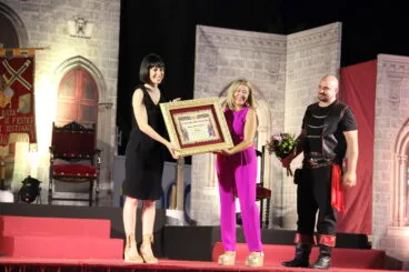 Diana Morant, ministra y pregonera de las fiestas de Moros i Cristians 2022