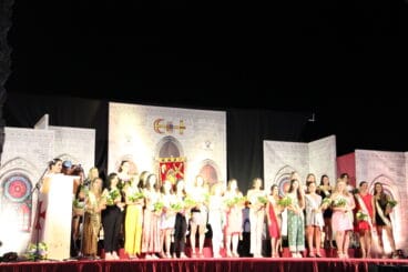 Abanderas de los últimos 25 años cuando se introdujo este cargo en las fiestas