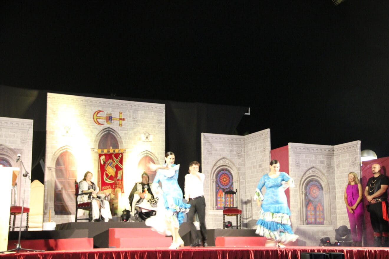 Baile durante el acto