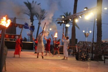Embajada y Reconquista del castillo del bando cristiano