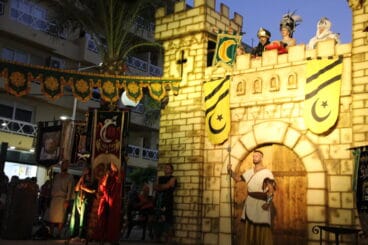 Embajada y Reconquista del castillo del bando cristiano