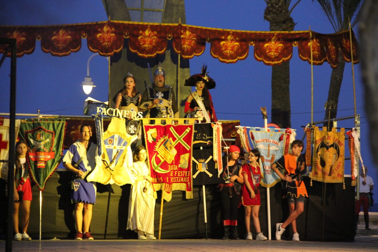 Embajada y Reconquista del castillo del bando cristiano