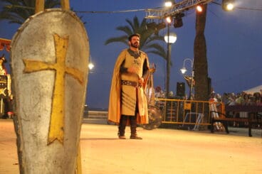 Embajada y Reconquista del castillo del bando cristiano