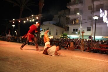 Embajada y Reconquista del castillo del bando cristiano