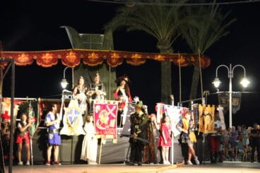 Embajada y Reconquista del castillo del bando cristiano