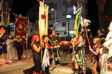 Entrega de llaves del castillocristiano