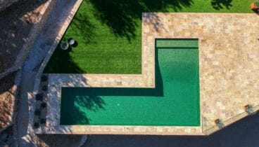 Piscina Adsubia Verde con cubierta automática