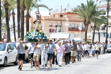 Procesión a la Virgen del Carmen
