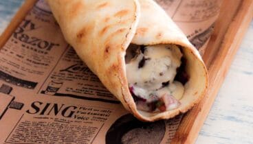 Prueba sus enrolladlos en pan libanés