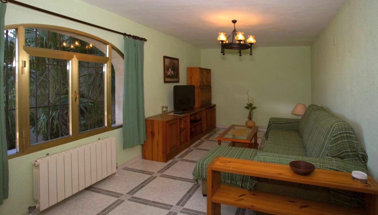 Salón del apartamento independiente muy bien equipado