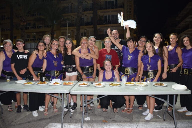 Filà Xibia obtiene el segundo premio del concurso de paellas