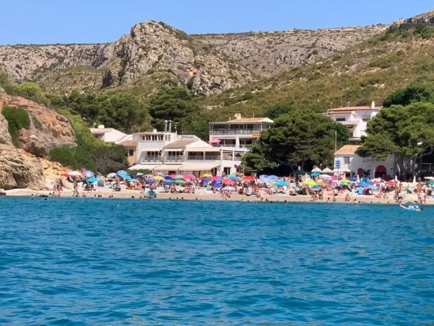 Imagen: Cala de la Granadella