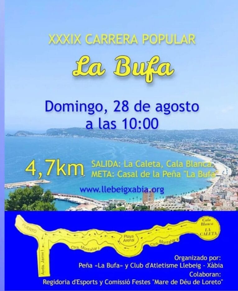 Cartel de la carrera popular