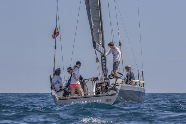 Imagen: Embarcación Aquarelle durante la regata