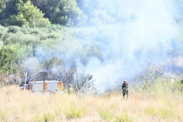 Incendio a las faldas del Montgó en Xàbia 06