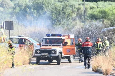 Incendio a las faldas del Montgó en Xàbia 11