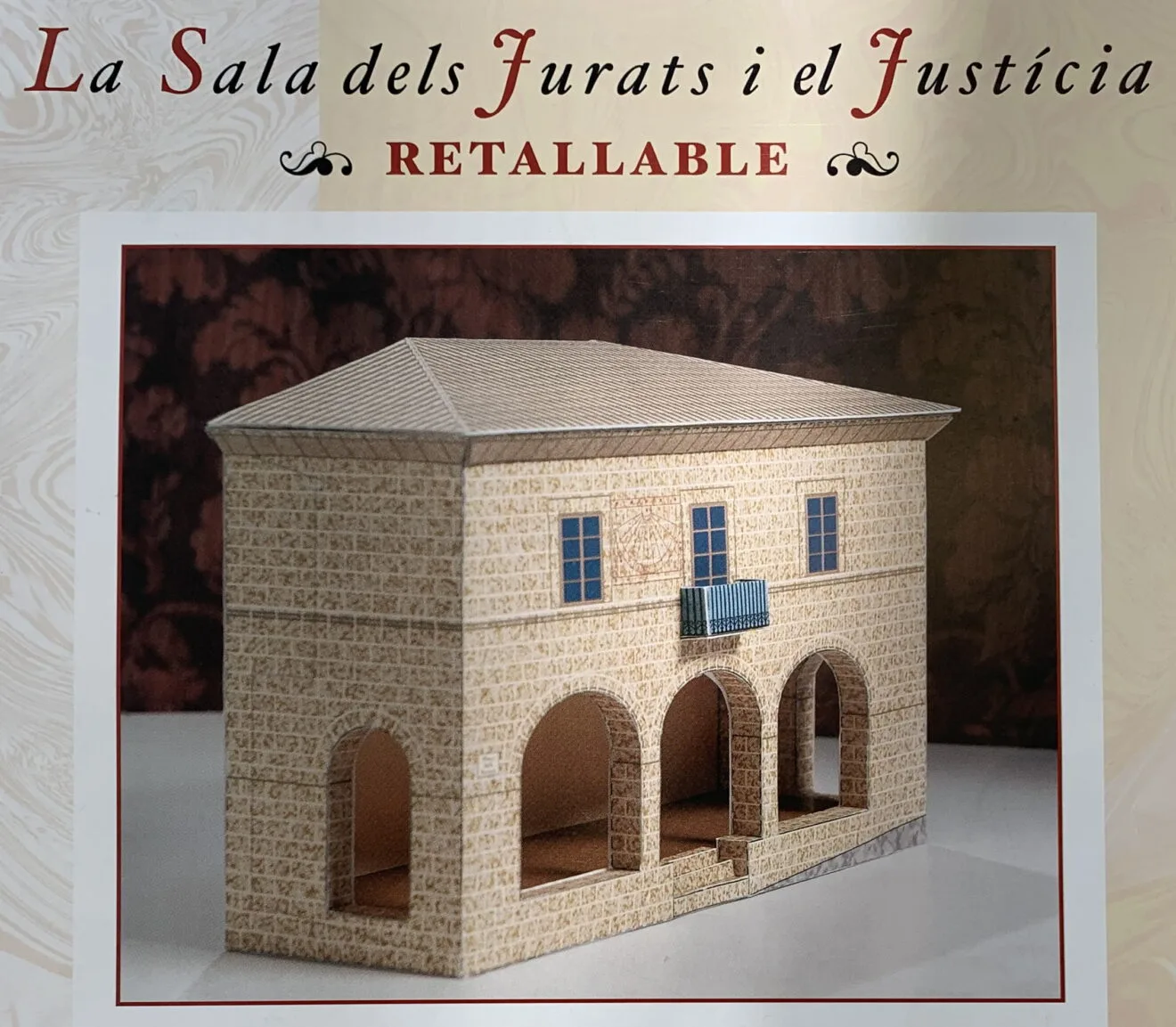 Recortable de la Sala dels Jurats i el Justicia de Teulada