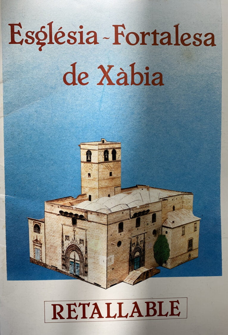 Publicación del recortable de la Iglesia San Bartolomé