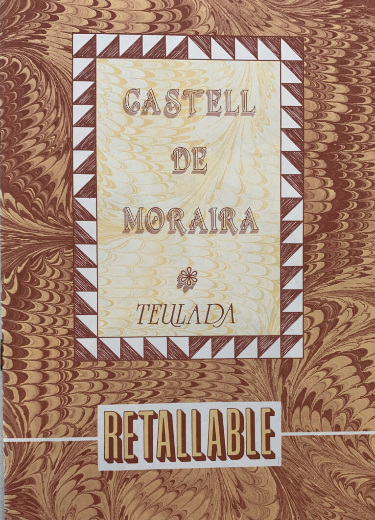 Publicación del recortable del Castillo de Moraira de El Persa