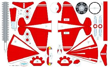 recortable avioneta