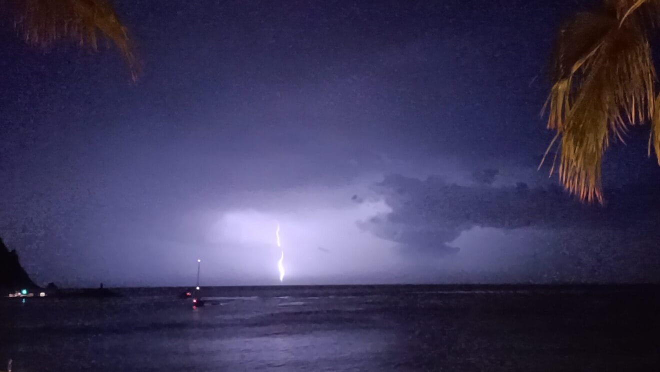 Relámpagos en Xàbia