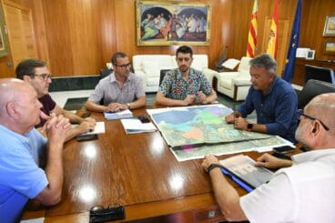 Reunión con el Director General del Agua y el gerente de la EPSAR
