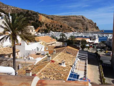Vistas al puerto desde la terraza superior