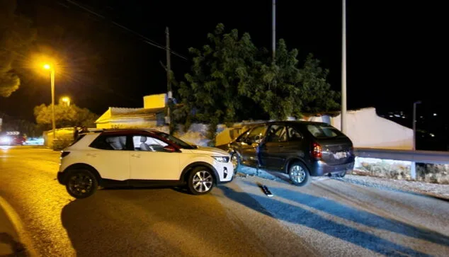 Imagen: Accidente en la carretera de las planas
