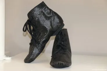 Calzado negro para baile en Mundo de Danza