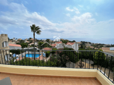 Espectaculares vistas al mar desde la vivienda