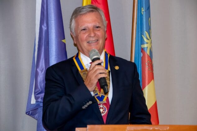Imagen: Fernando Ruiz nuevo presidente de Rotary Club Jávea