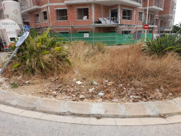 Imagen: Jardín de la rotonda abandonada