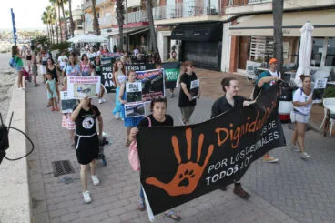 Manifestación antitaurina en Xàbia (13)