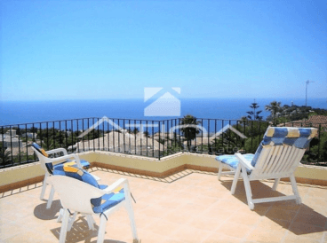 Terraza con panorámicas vistas al mar