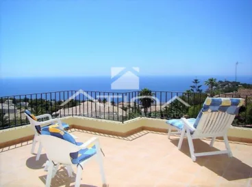 Terraza con panorámicas vistas al mar
